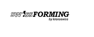 SWISSFORMING BY KRONOSWISS logo