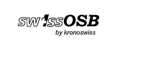 SWISSOSB BY KRONOSWISS logo