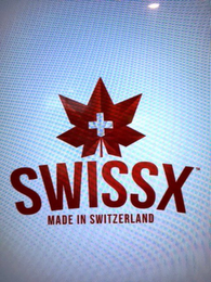 SWISSX MADE IN SWITZERLAND logo