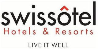 SWISSÔTEL HOTELS & RESORTS LIVE IT WELL logo