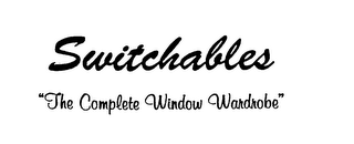 SWITCHABLES "THE COMPLETE WINDOW WARDROBE" logo