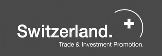 SWITZERLAND. TRADE & INVESTMENT PROMOTION. logo