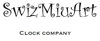 SWIZMIUART CLOCK COMPANY logo