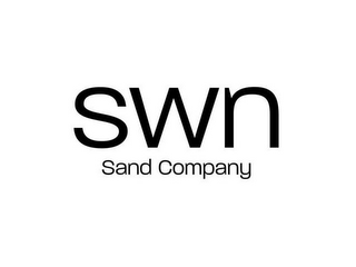 SWN SAND COMPANY logo