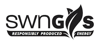 SWNGAS RESPONSIBLY PRODUCED ENERGY logo