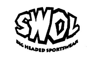 SWOL BIG HEADED SPORTSWEAR logo