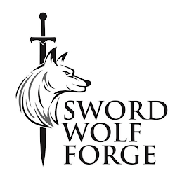 SWORD WOLF FORGE logo
