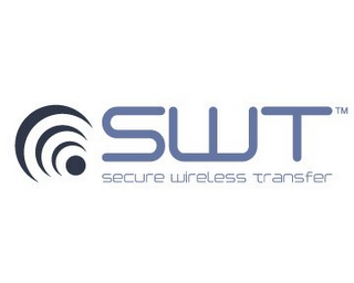 SWT SECURE WIRELESS TRANSFER logo