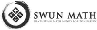 SWUN MATH DEVELOPING MATH MINDS FOR TOMORROW logo