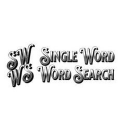 SWWS SINGLE WORD WORD SEARCH logo