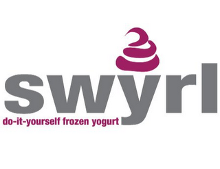 SWYRL DO-IT-YOURSELF FROZEN YOGURT logo