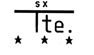 SX TTE. logo
