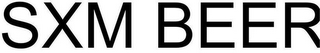 SXM BEER logo