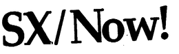 SX/NOW! logo