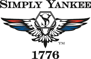 SY SIMPLY YANKEE 1776 logo