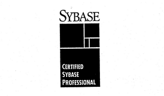 SYBASE CERTIFIED SYBASE PROFESSIONAL logo