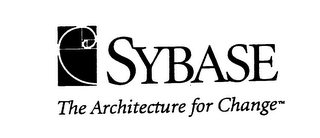 SYBASE THE ARCHITECTURE FOR CHANGE logo