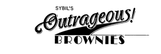 SYBIL'S OUTRAGEOUS! BROWNIES logo