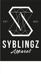 SYBLINGZ APPAREL S EST 2021 logo