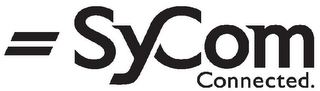 = SYCOM CONNECTED. logo