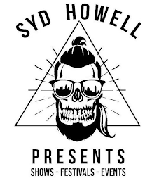 SYD HOWELL PRESENTS SHOWS-FESTIVALS-EVENTS logo