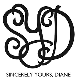 SYD SINCERELY YOURS, DIANE logo