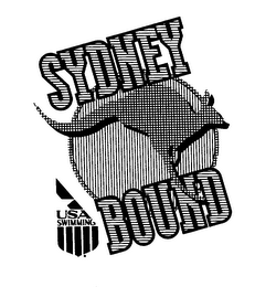 SYDNEY BOUND USA SWIMMING logo