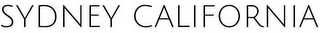 SYDNEY CALIFORNIA logo