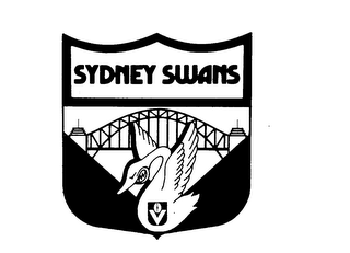 SYDNEY SWANS V logo