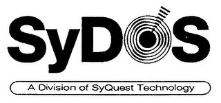 SYDOS A DIVISION OF SYQUEST TECHNOLOGY logo