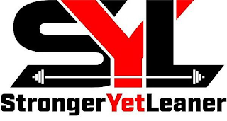 SYL STRONGER YET LEANER logo