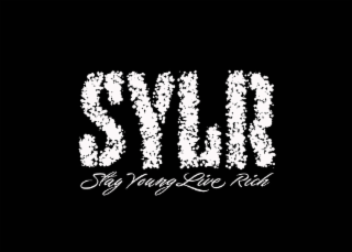 SYLR STAY YOUNG LIVE RICH logo