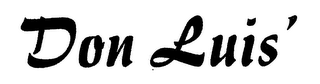 SYLVANIA HERNANDEZ OWNER DON LUIS' MEXICAN RESTAURANT 106 PIERCE AVENUE MANTECA, CA 95336 209-239-7776 DELIVERY logo
