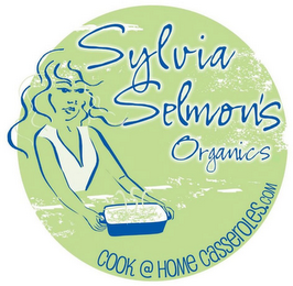 SYLVIA SELMON'S ORGANICS COOK@HOME CASSEROLES.COM logo