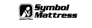 SYMBOL MATTRESS SYMBOL OF SLEEP logo