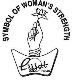 SYMBOL OF WOMAN'S STRENGTH PAPAD LIJJAT PAPAD logo
