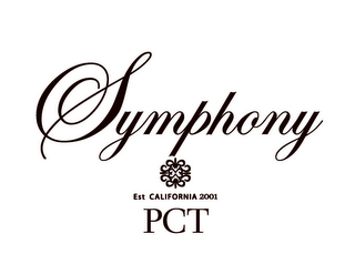 SYMPHONY EST CALIFORNIA 2000 PCT logo