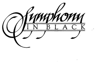 SYMPHONY IN BLACK logo