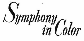 SYMPHONY IN COLOR logo