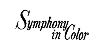 SYMPHONY IN COLOR logo