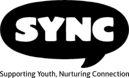 SYNC SUPPORTING YOUTH, NURTURING CONNECTION logo