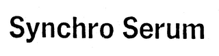 SYNCHRO SERUM logo