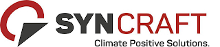 SYNCRAFT CLIMATE POSITIVE SOLUTIONS. logo