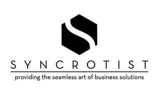 SYNCROTIST PROVIDING THE SEAMLESS ART OF BUSINESS SOLUTIONS logo