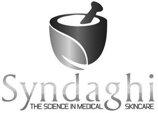 SYNDAGHI THE SCIENCE IN MEDICAL SKINCARE logo