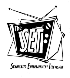 SYNDICATED ENTERTAINMENT TELEVISION: THESET logo