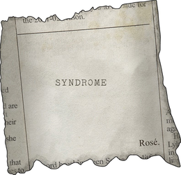 SYNDROME ROSÉ THE 0 SON. SIDE FOR ED D ARE T HEIR SHE THAT IES TO RD EN S A M AGA H LYL IN LIN logo