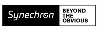 SYNECHRON BEYOND THE OBVIOUS logo