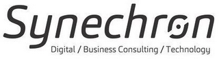 SYNECHRON DIGITAL/ BUSINESS CONSULTING/ TECHNOLOGY logo