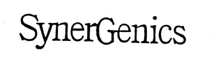SYNERGENICS logo